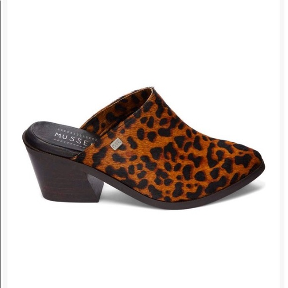 🎉⬇️ SALE! NIB Musse & Cloud Leo Print Mules - Picture 2 of 4